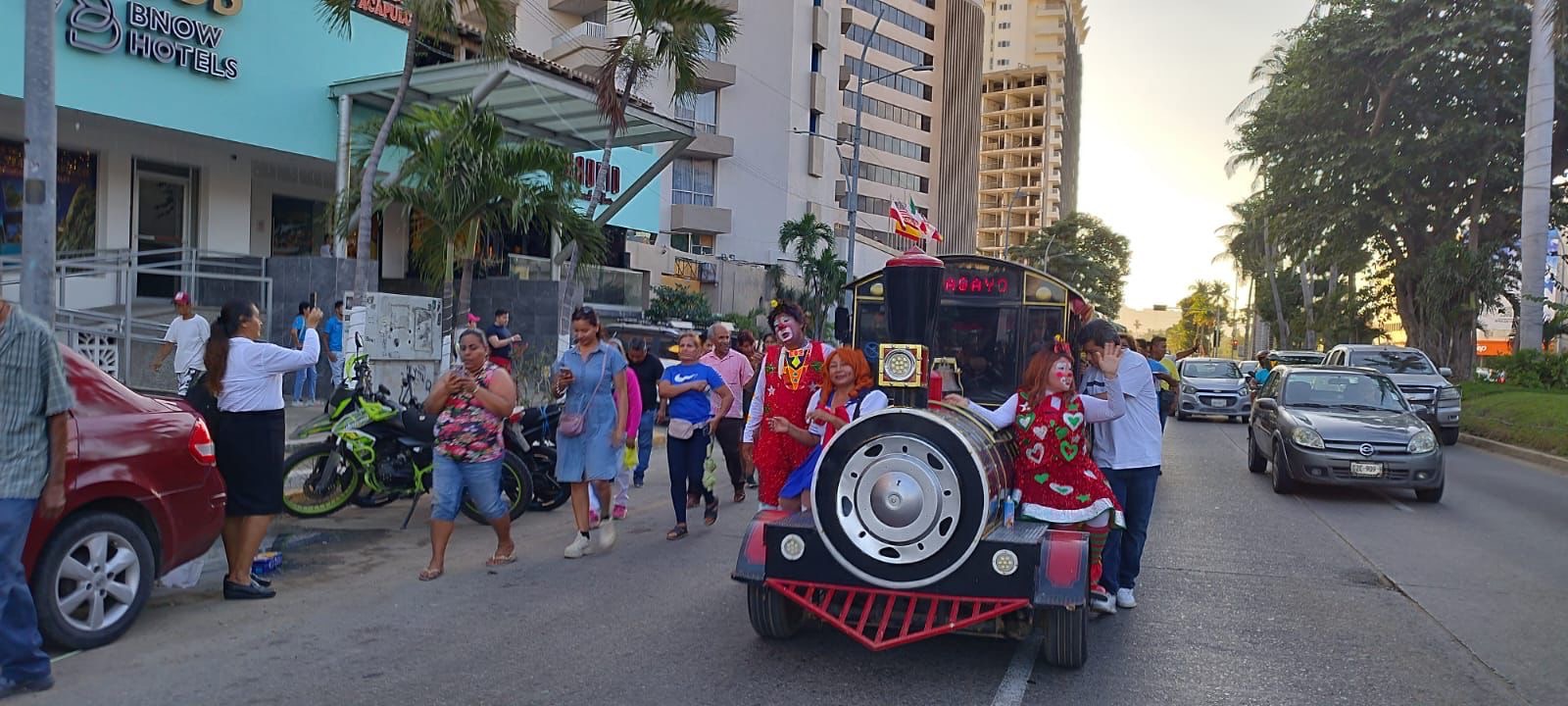 A iniciativa de la gobernadora Evelyn Salgado el tren del Parque Papagayo realizará recorridos gratuitos para las niñas y niños