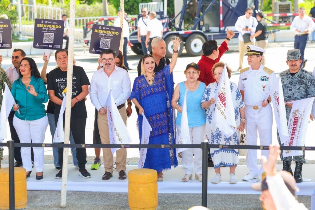 Evelyn Salgado, dio el banderazo del Operativo Temporada Vacacional Invierno&nbsp;2025