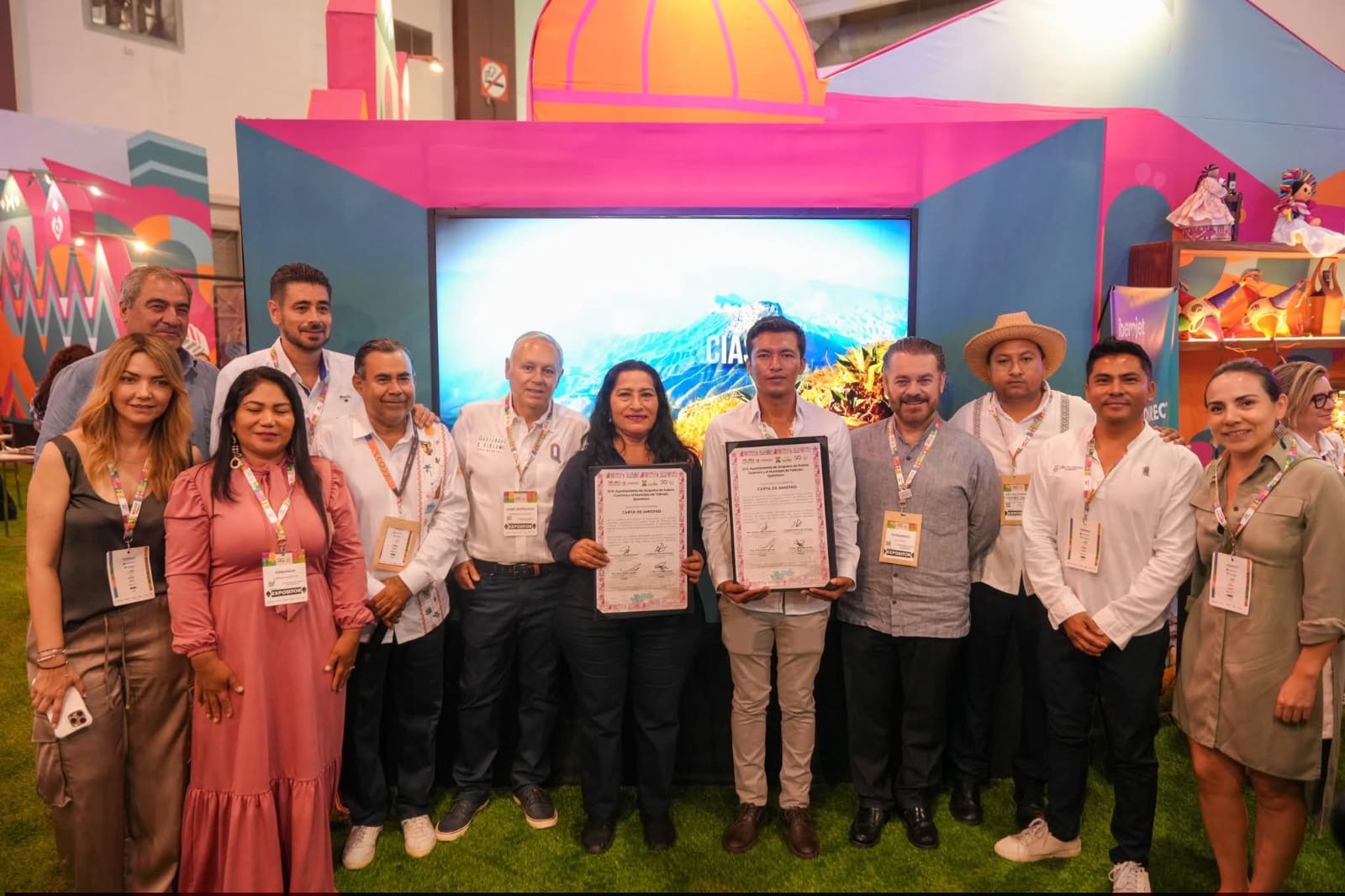 Consolida Abelina López alianza con Tolimán desde el Tianguis Turístico 2026