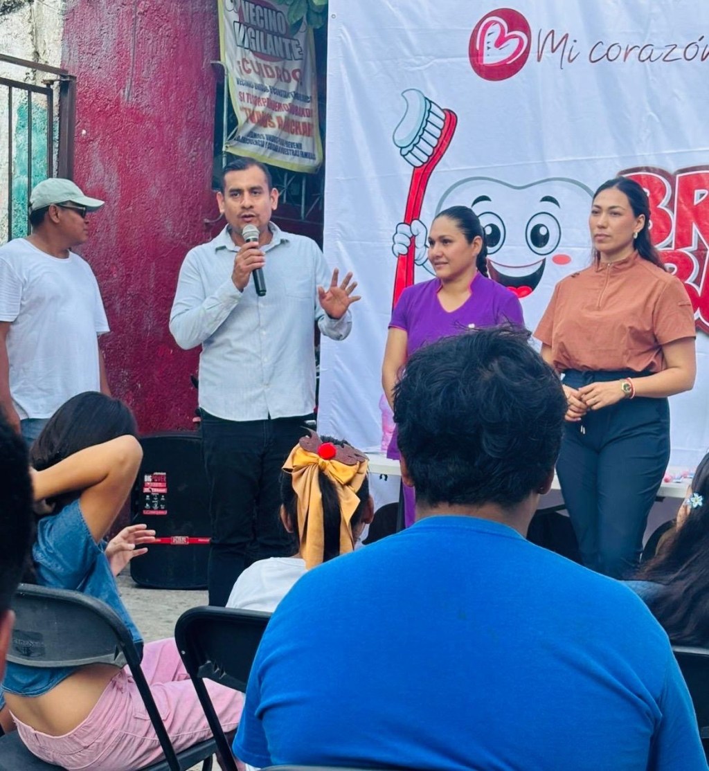 Continúa impulsando Beatriz Mojica brigadas bucales en colonias populares de Acapulco*Los esfuerzos de esta brigada fueron encabezados por el Ciudadano de Tiempo Completo, Yair García Delgado, quien fungió como enlace para realizar esta&nbsp;actividad