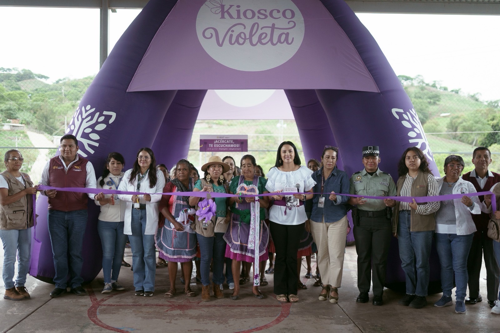 La SEMUJER inaugura el «Kiosko Violeta» en Chilapa; acercará servicios integrales a las mujeres de Guerrero