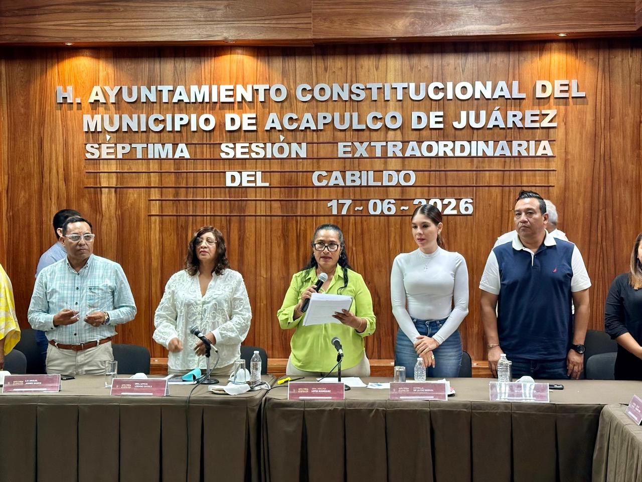 Autoriza Cabildo solicitud de licencia de Abelina López ante el Congreso de Guerrero